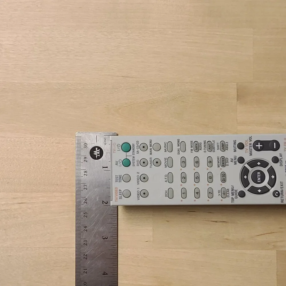 Sony RM-AAU002 AV System Remote Control Replacement Gray Tested/Working OEM